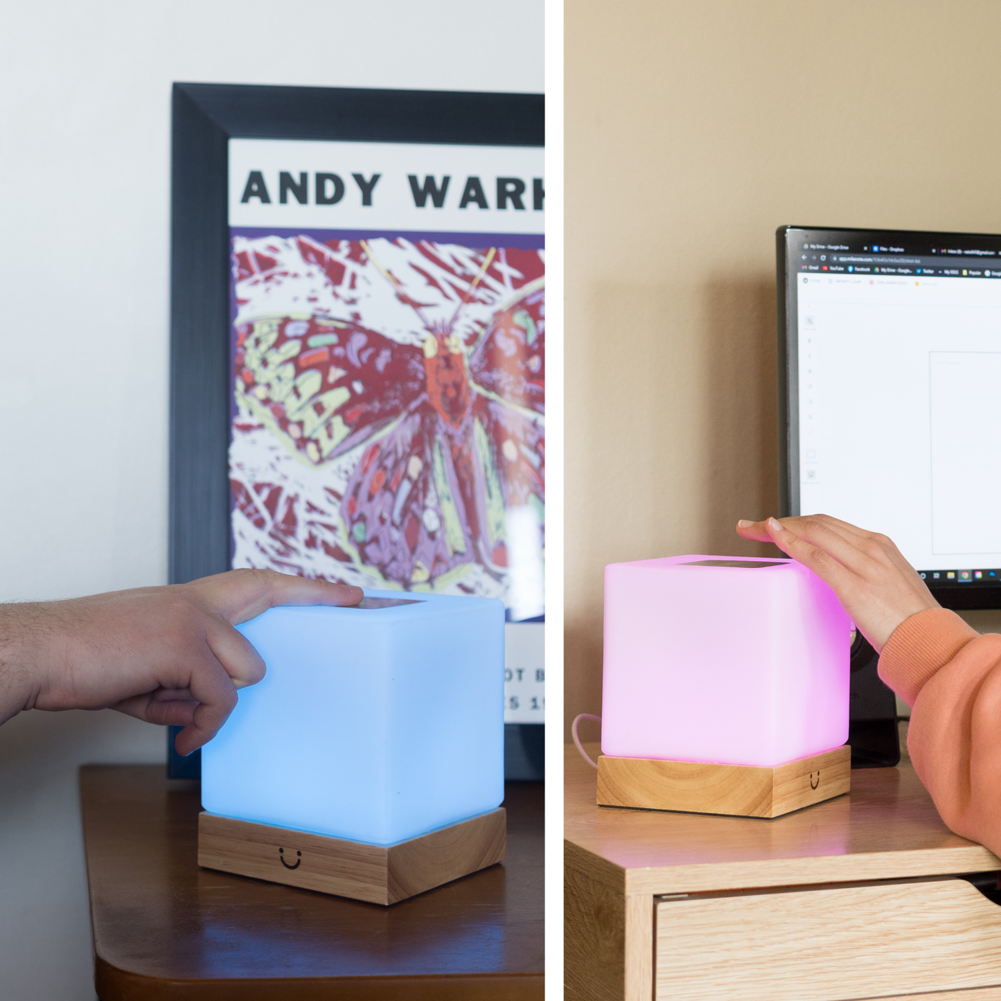 Modern Cube Lamp