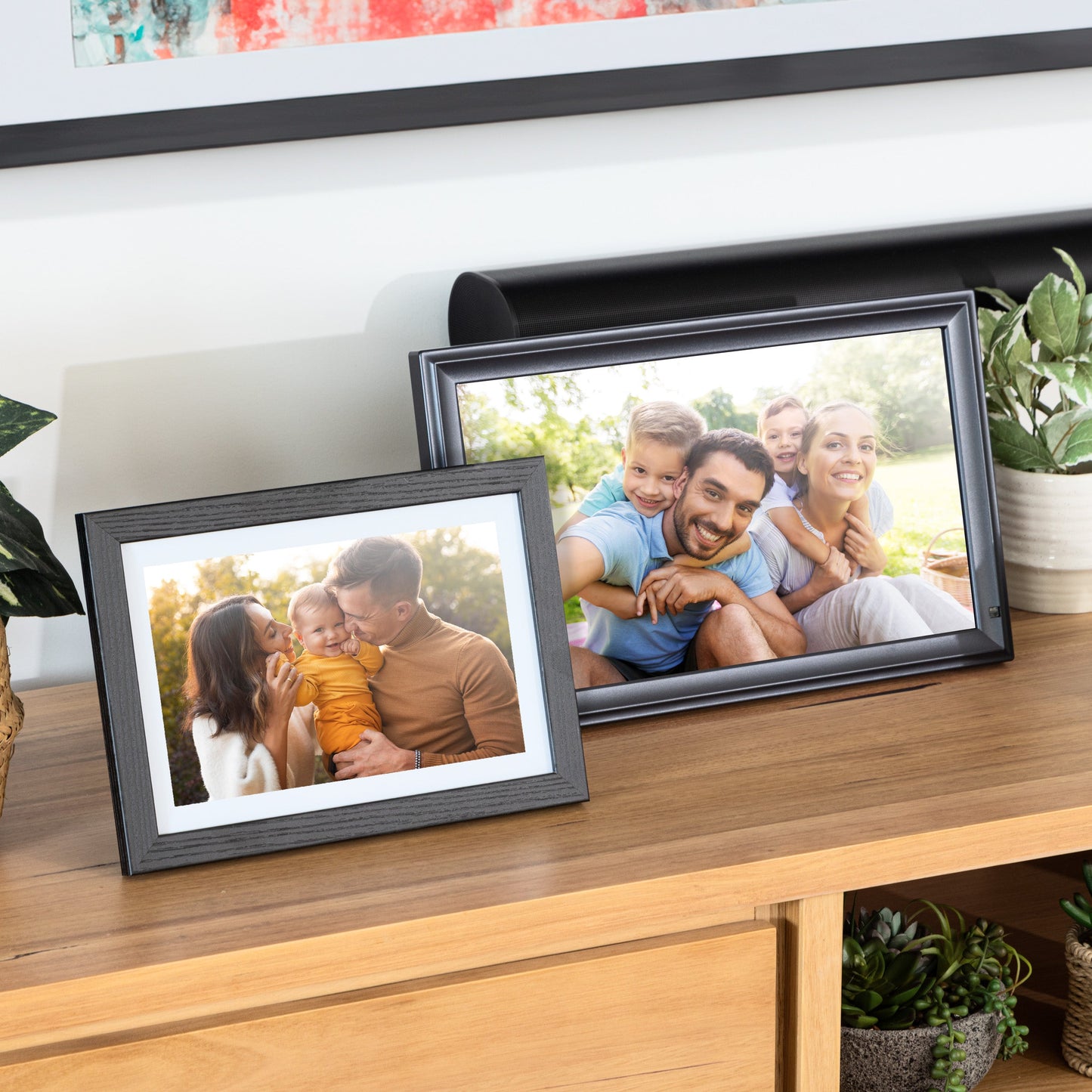 black digital photo frames by LuvLink