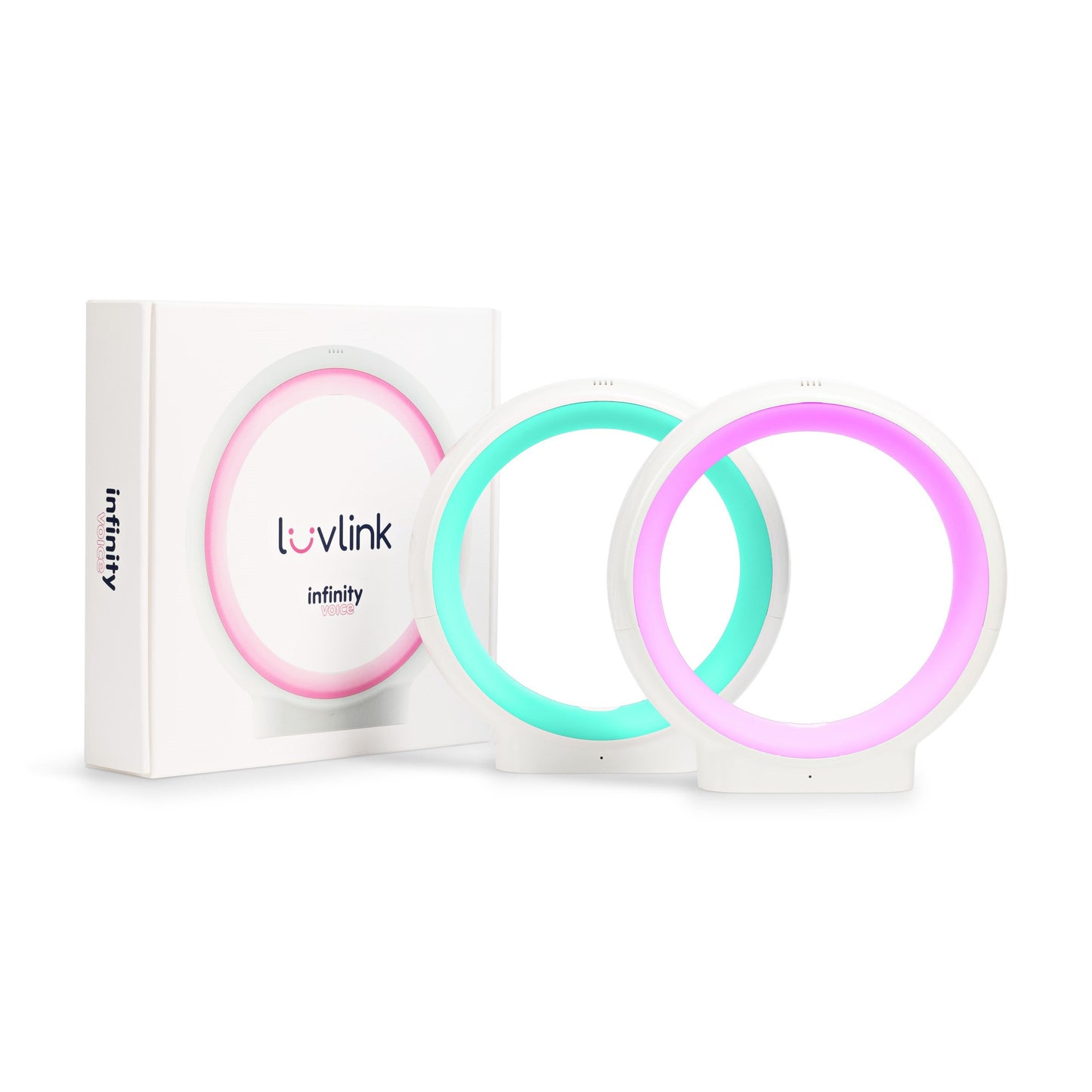 Infinity Lamp – Infinity Voice / White / Set of Two