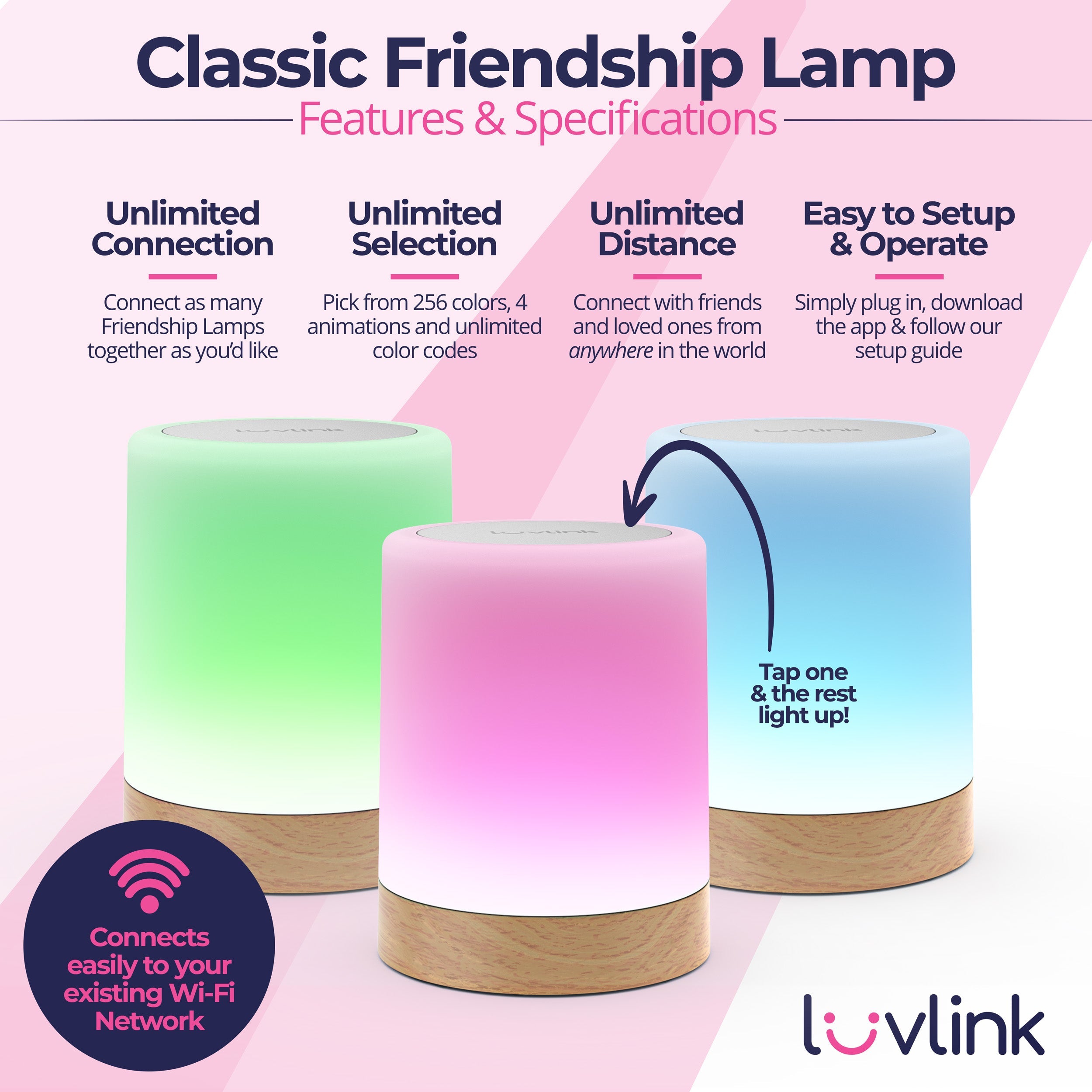 Friendship Lamp LuvLink New Zealand